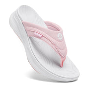 Women's Orthotic Platform Flip Flop with Arch Support Ladies Comfortable Recovery Walking Thong Sandals Slip On Indoor Outdoor for Summer Beach