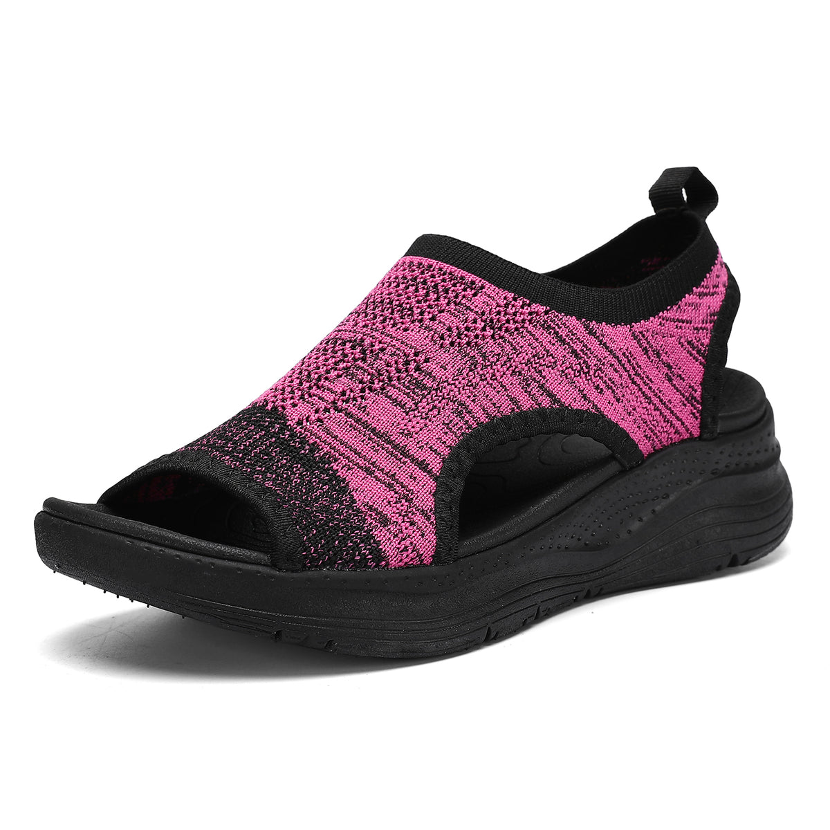 Women Walking Sandals Arch Support Orthotic Comfortable Plantar Fasciitis Non-slip Casual Open Toe Sport Sandals for Athletic Summer Beach