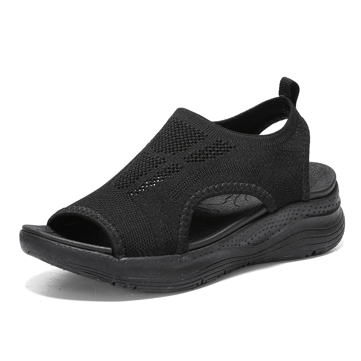 Women Walking Sandals Arch Support Orthotic Comfortable Plantar Fasciitis Non-slip Casual Open Toe Sport Sandals for Athletic Summer Beach