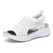 Women Walking Sandals Arch Support Orthotic Comfortable Plantar Fasciitis Non-slip Casual Open Toe Sport Sandals for Athletic Summer Beach