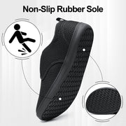 Diabetic Walking Shoes for Women Wide Toe Box Non Slip Comfortable Breathable Zero Drop Barefoot Shoe with Adjustable Strap for Neuropathy, Edema, Swollen Feet, Elderly, Pregnancy