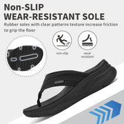 Women's Orthotic Platform Flip Flop with Arch Support Ladies Comfortable Recovery Walking Thong Sandals Slip On Indoor Outdoor for Summer Beach