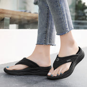Women's Orthotic Platform Flip Flop with Arch Support Ladies Comfortable Recovery Walking Thong Sandals Slip On Indoor Outdoor for Summer Beach